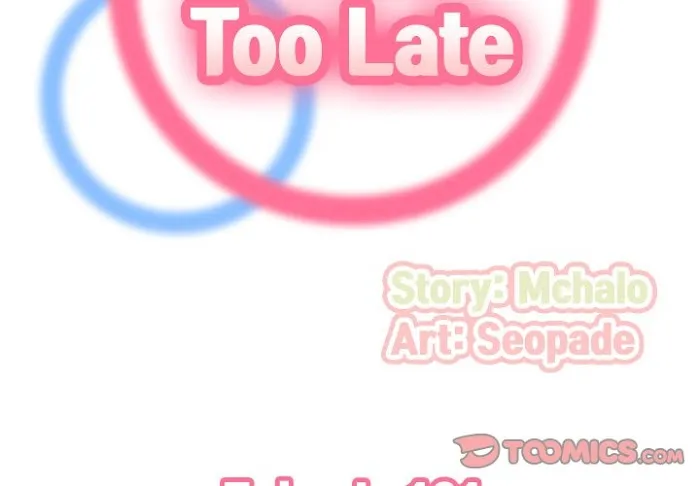 Read Never Too Late chapter 131 image 1 on Lezhin
