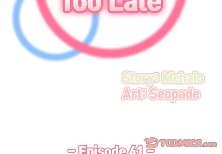 Read Never Too Late chapter 41 image 2 on Lezhin