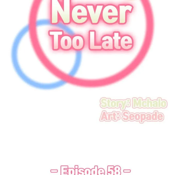 Read Never Too Late chapter 58 image 4 on Lezhin