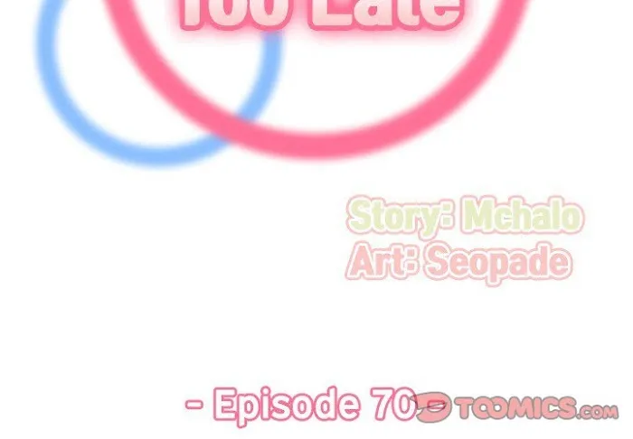 Read Never Too Late chapter 70 image 2 on Lezhin