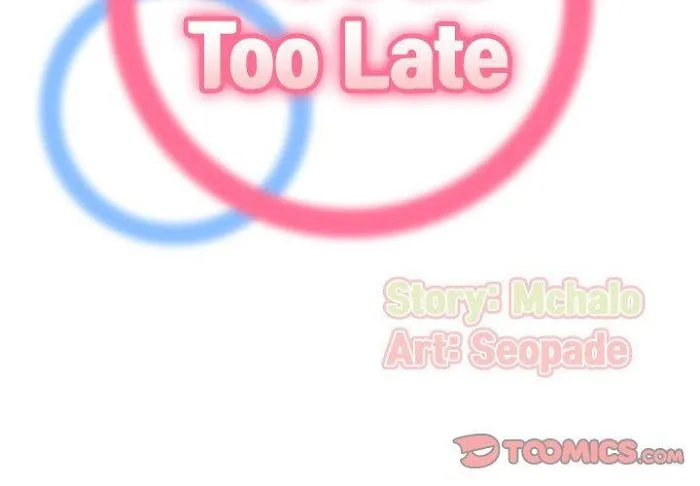 Read Never Too Late chapter 82 image 1 on Lezhin
