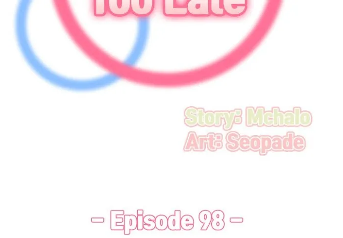 Read Never Too Late chapter 98 image 1 on Lezhin