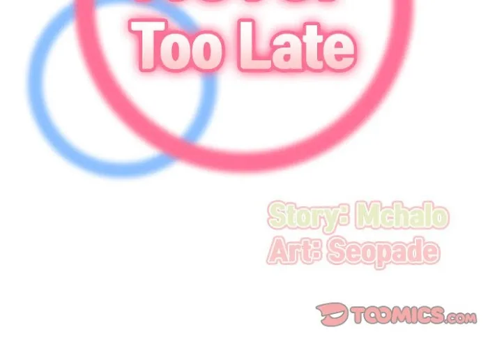 Read Never Too Late chapter 99 image 1 on Lezhin