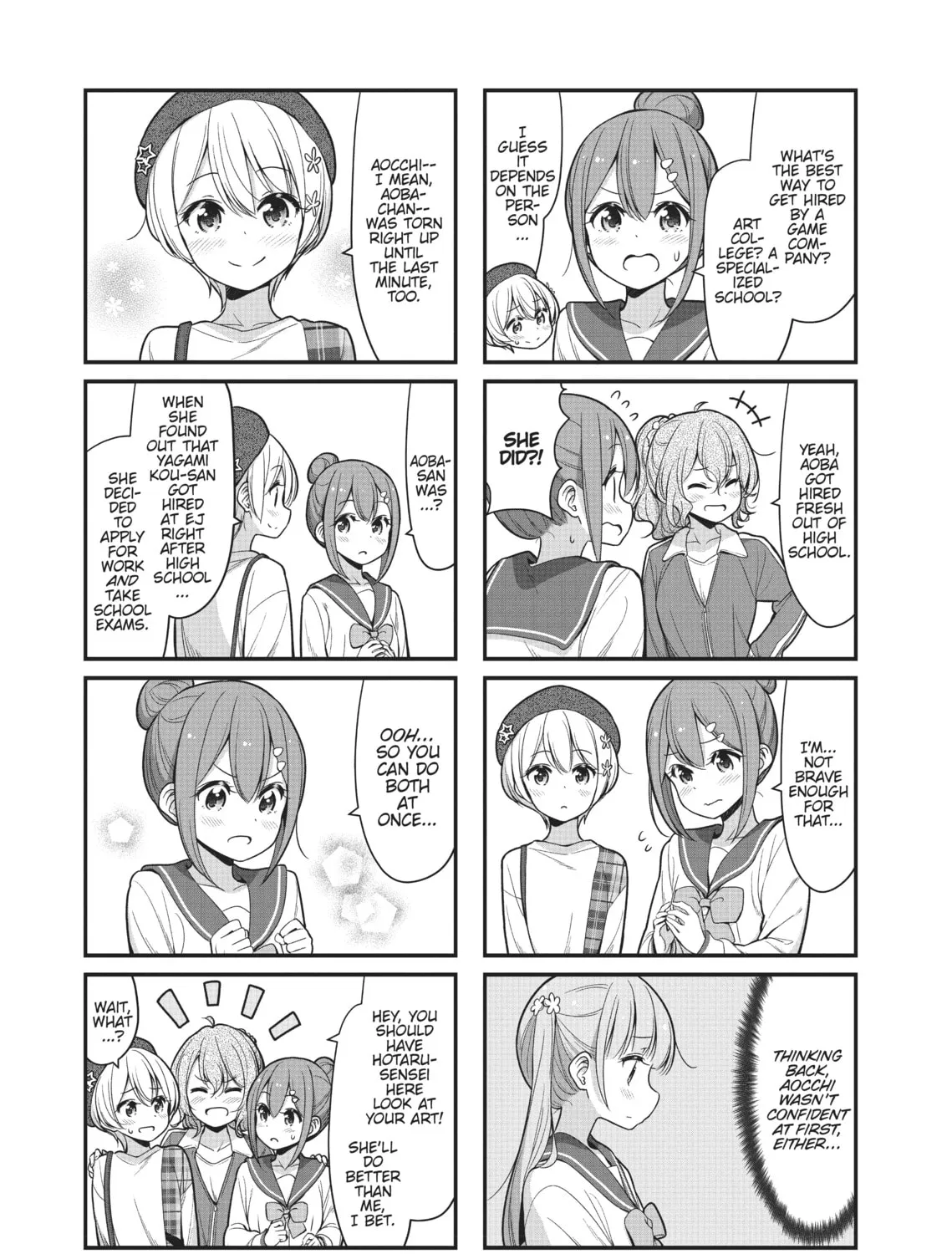 Read New Game! chapter 120 image 8 on Lezhin