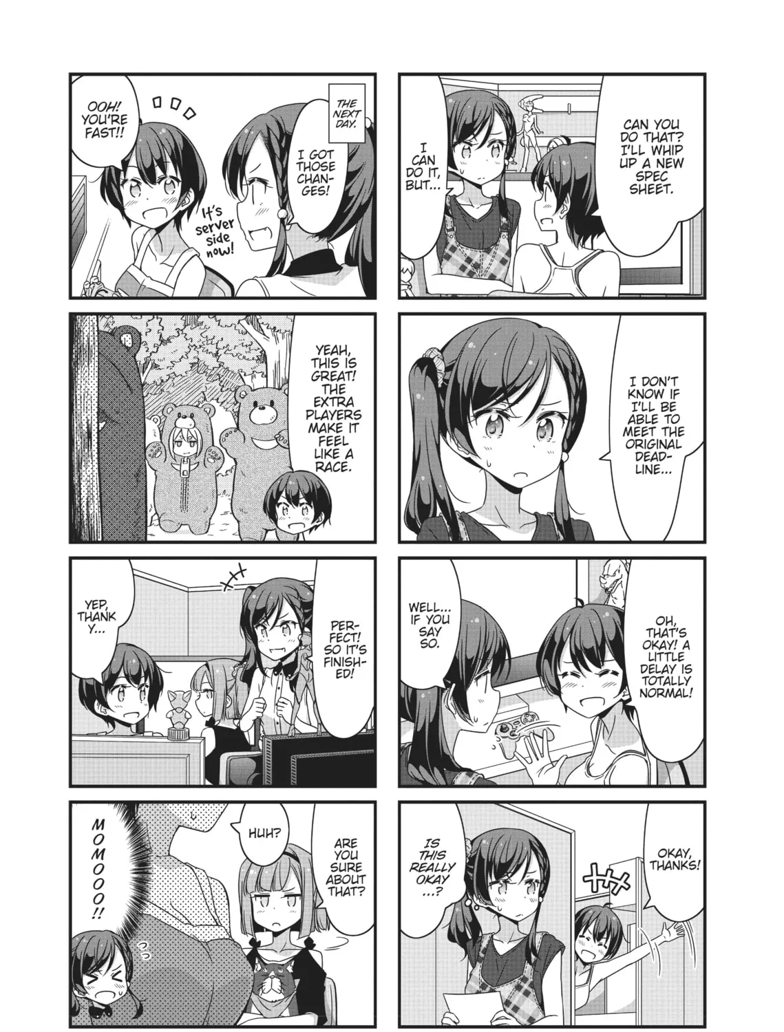 Read New Game! chapter 58 image 6 on Lezhin