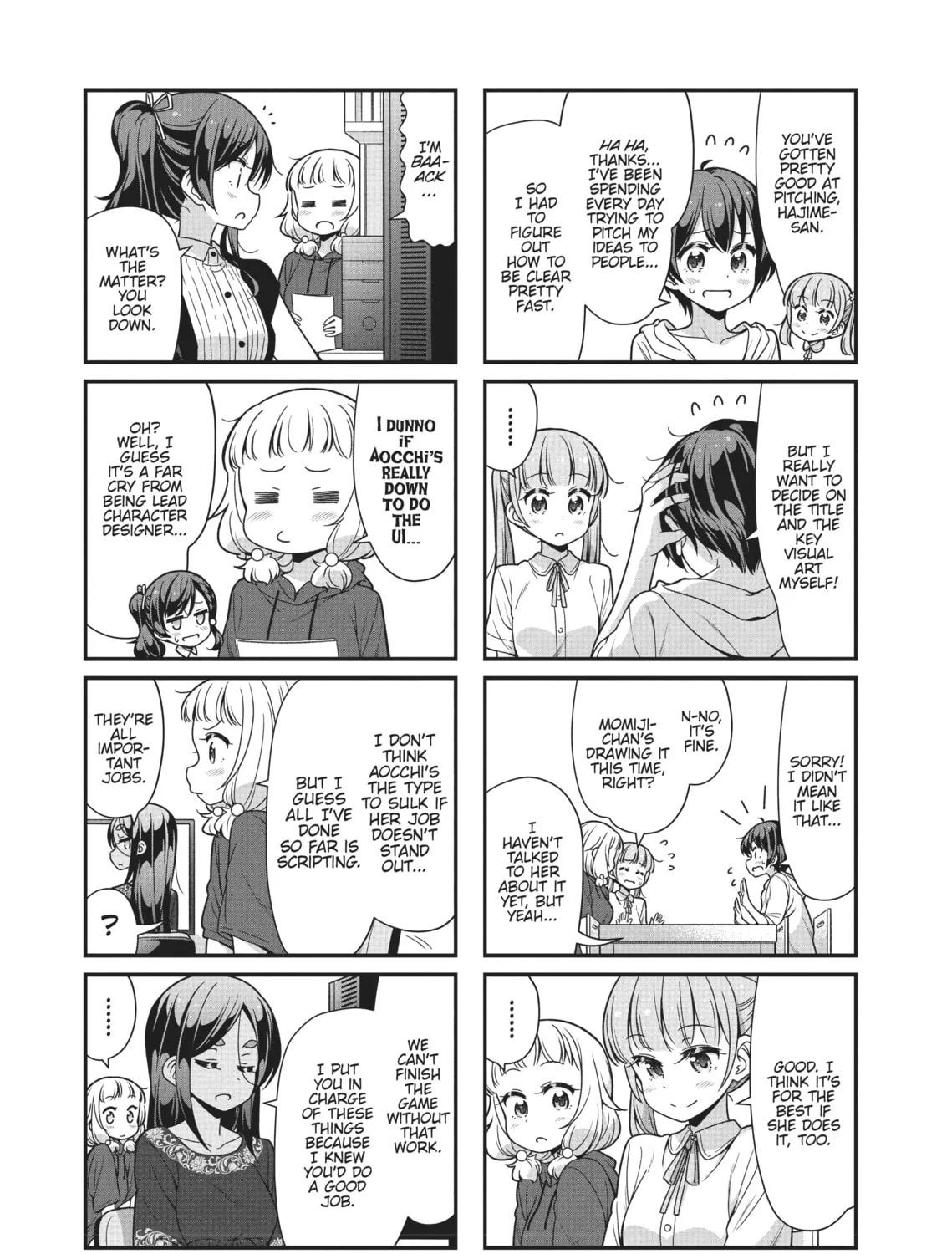 Read New Game! chapter 95 image 6 on Lezhin