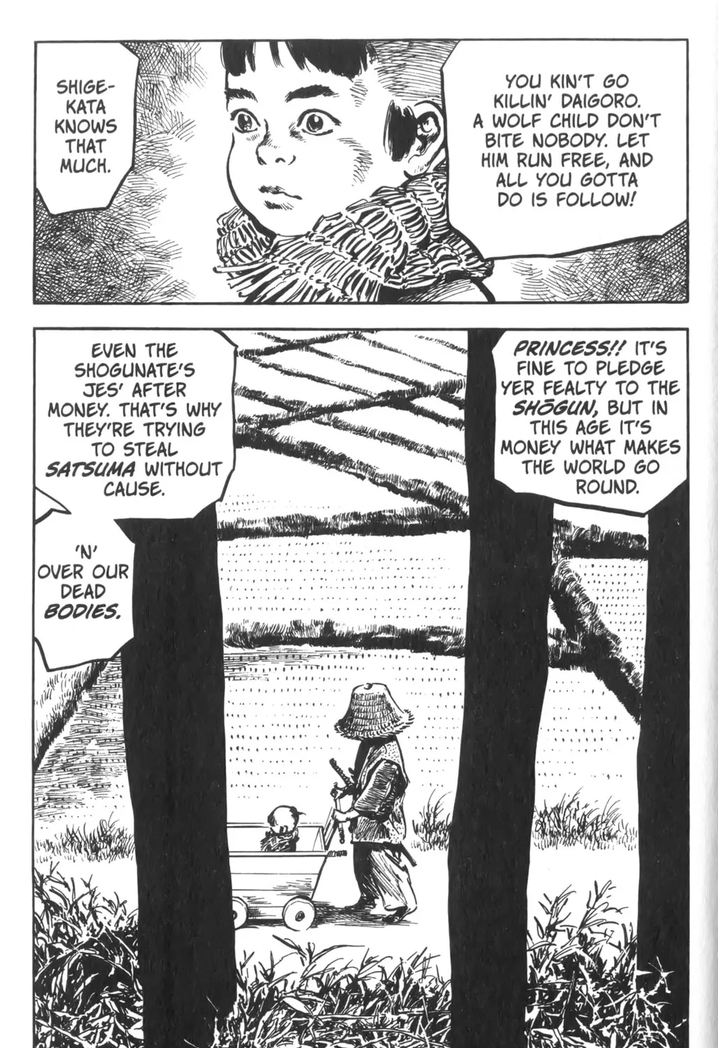 Read New Lone Wolf and Cub chapter 1 image 322 on Lezhin