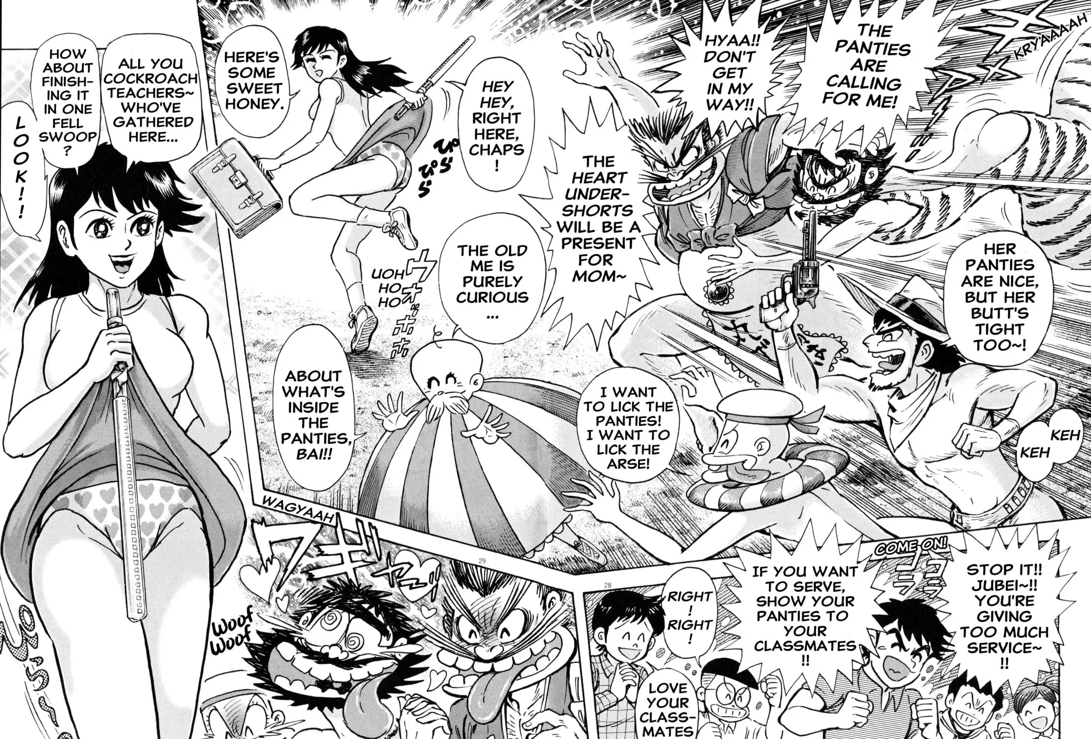 Read Newly Reopened Shameless School chapter 0 image 50 on Lezhin