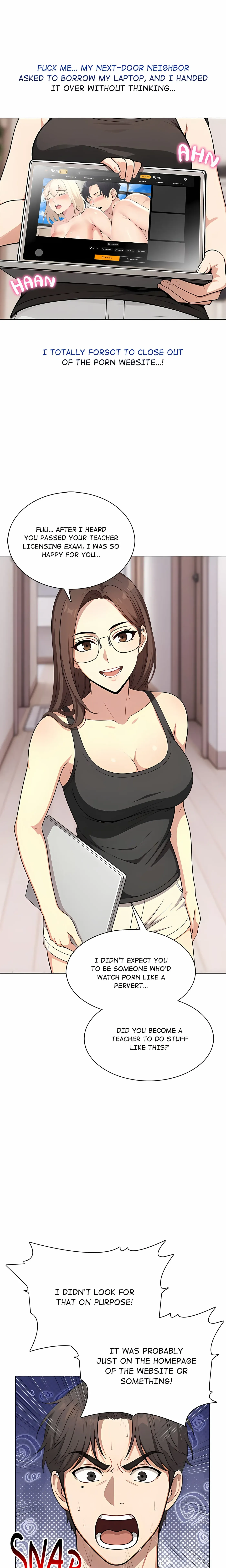 Read Next-Door Blackmail chapter 1 image 2 on Lezhin