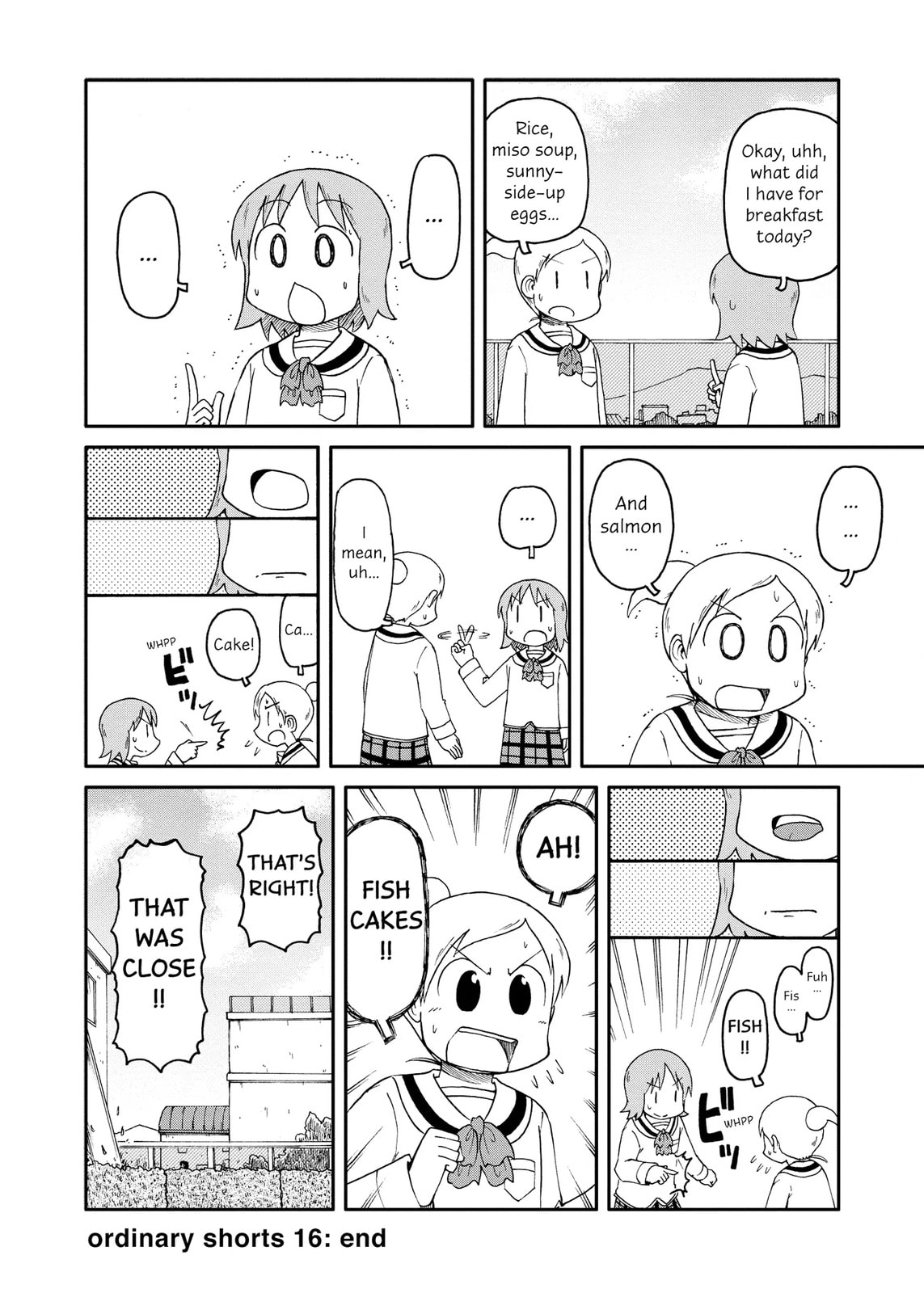Read Nichijou chapter 131.5 image 1 on Lezhin