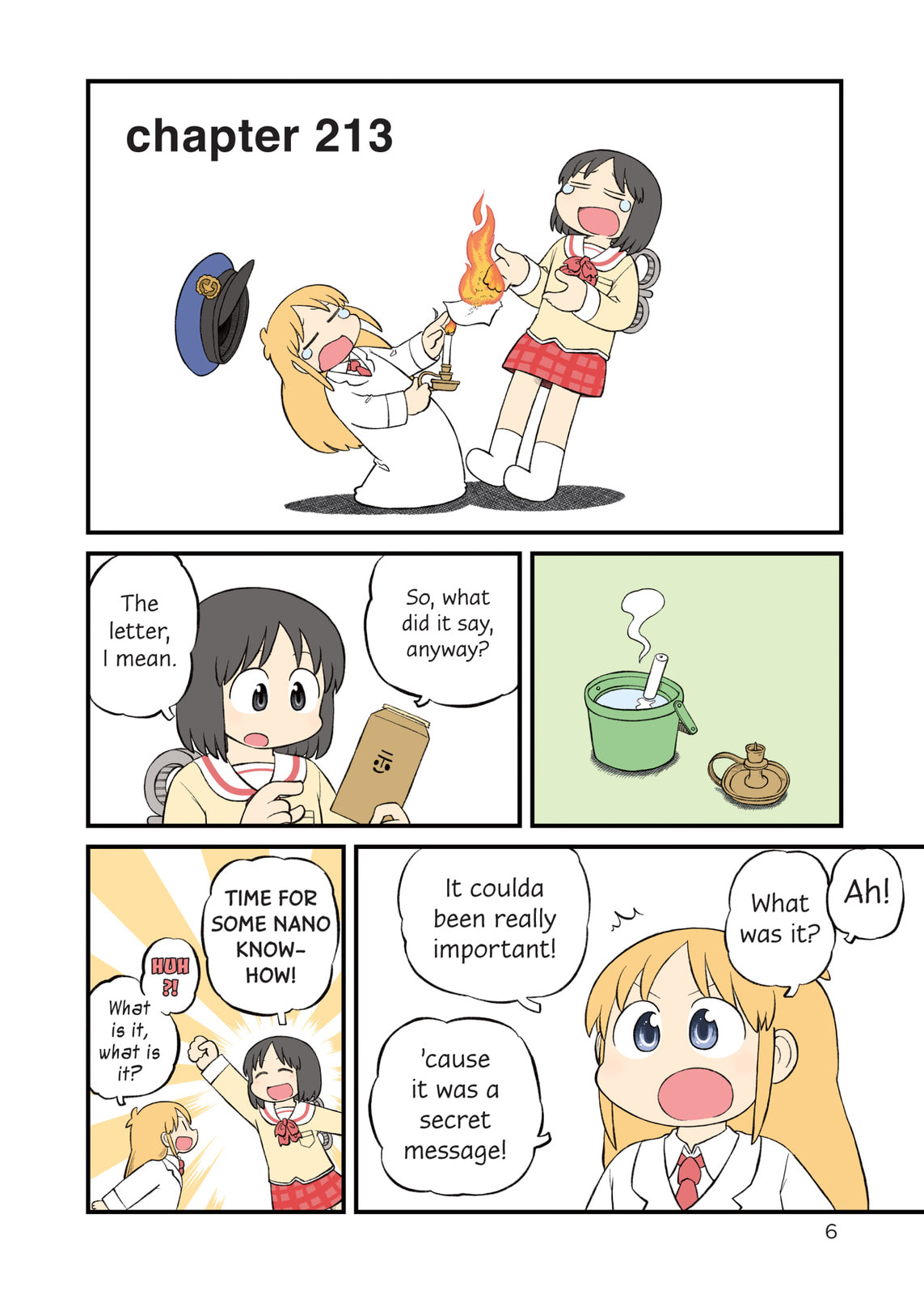 Read Nichijou chapter 213 image 1 on Lezhin