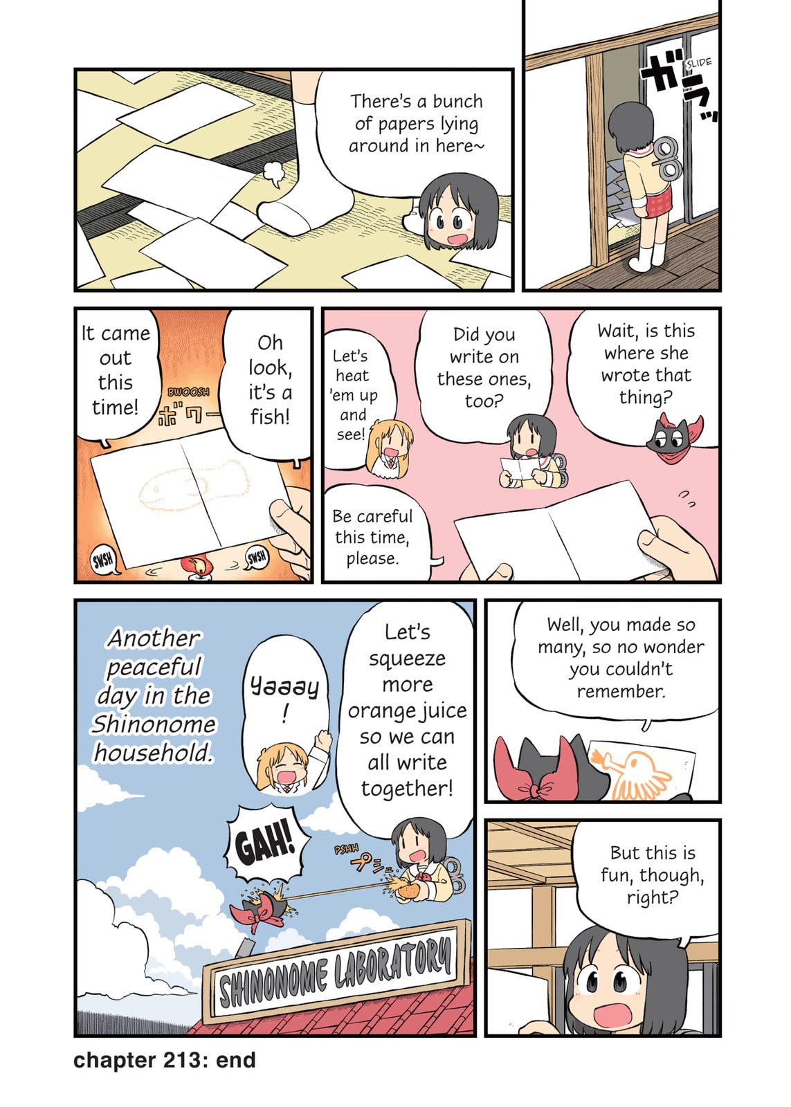 Read Nichijou chapter 213 image 7 on Lezhin