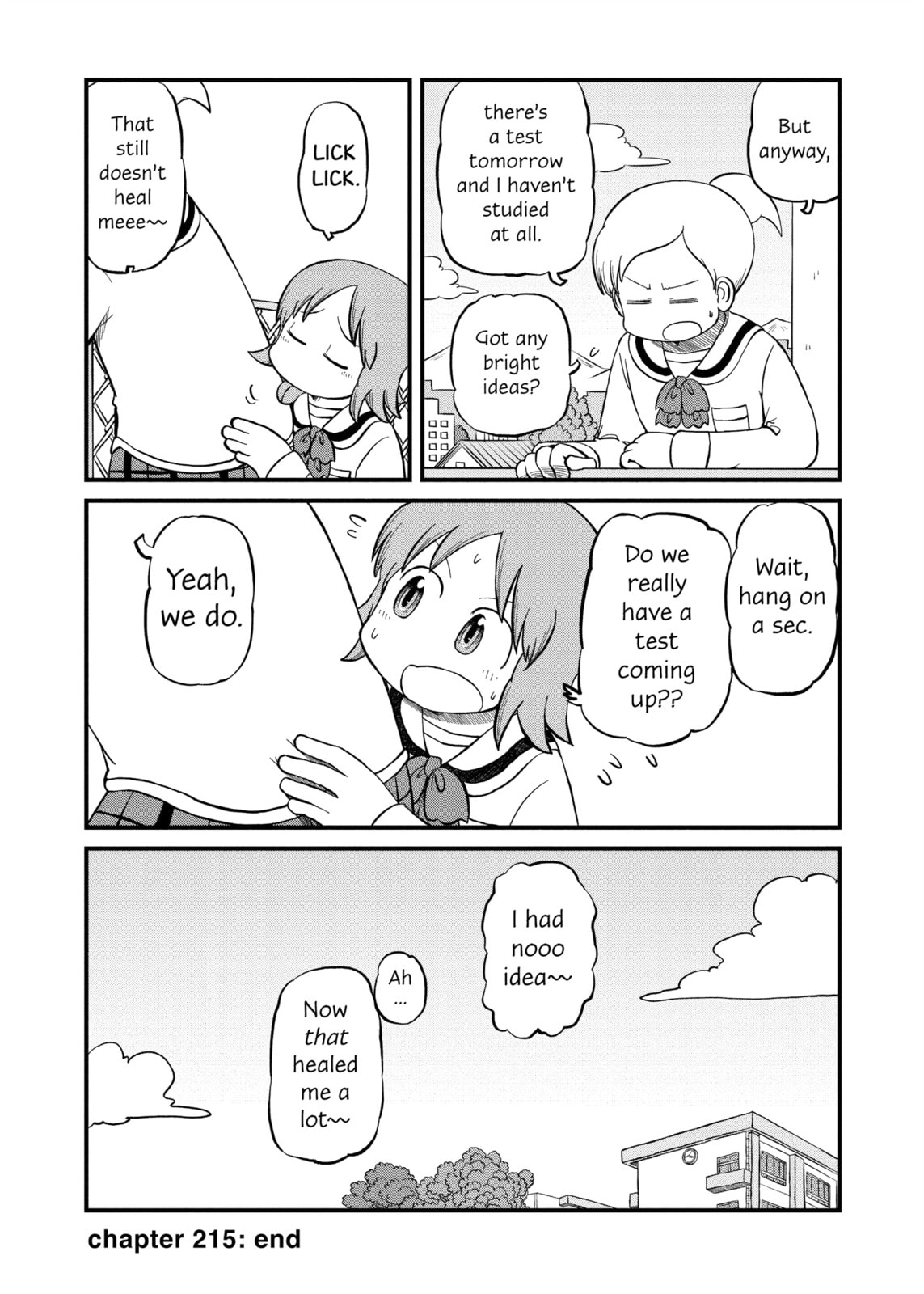 Read Nichijou chapter 215 image 9 on Lezhin