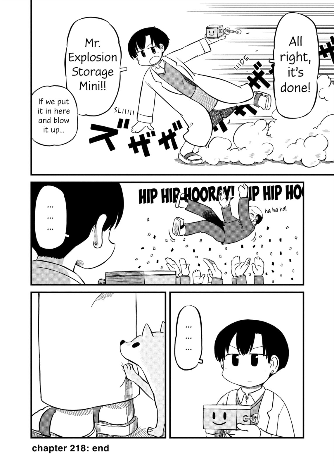 Read Nichijou chapter 218 image 9 on Lezhin