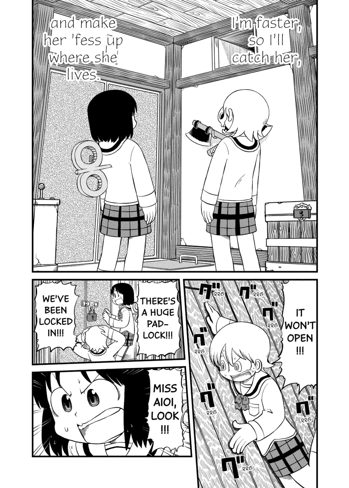 Read Nichijou chapter 223 image 7 on Lezhin