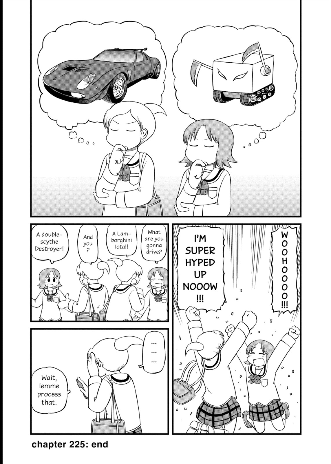 Read Nichijou chapter 225 image 7 on Lezhin