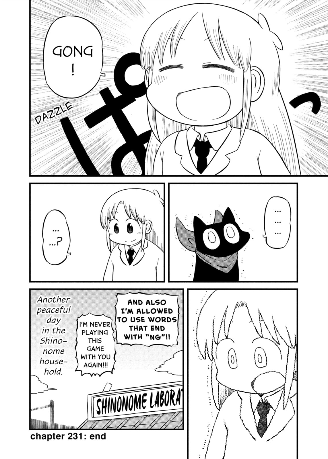 Read Nichijou chapter 231 image 7 on Lezhin