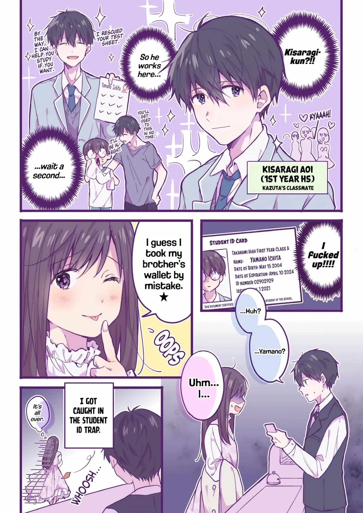 Nichiyoubi no Ichigo-chan Chapter 1 page 4 - 