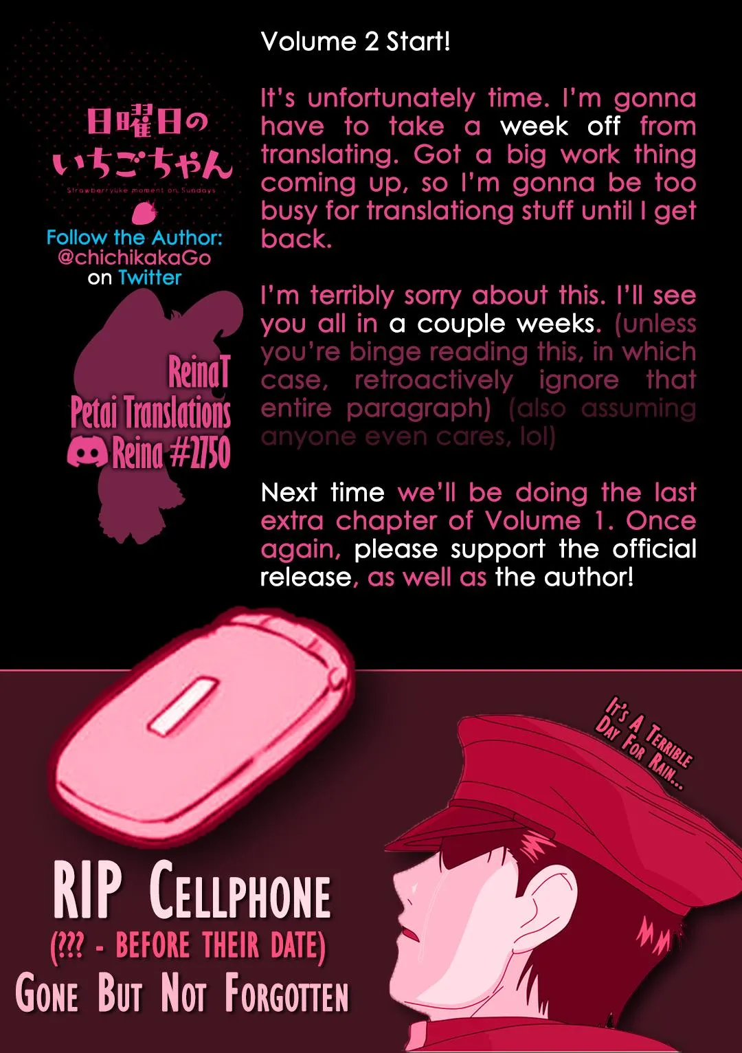 Nichiyoubi no Ichigo-chan Chapter 12 page 8 - 