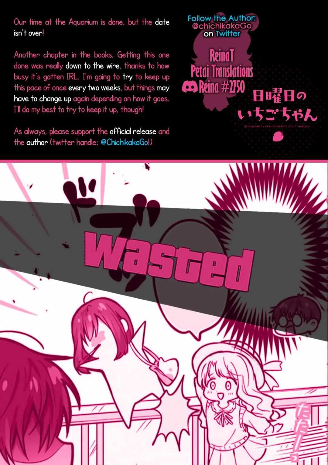 Nichiyoubi no Ichigo-chan Chapter 15 page 8 - 