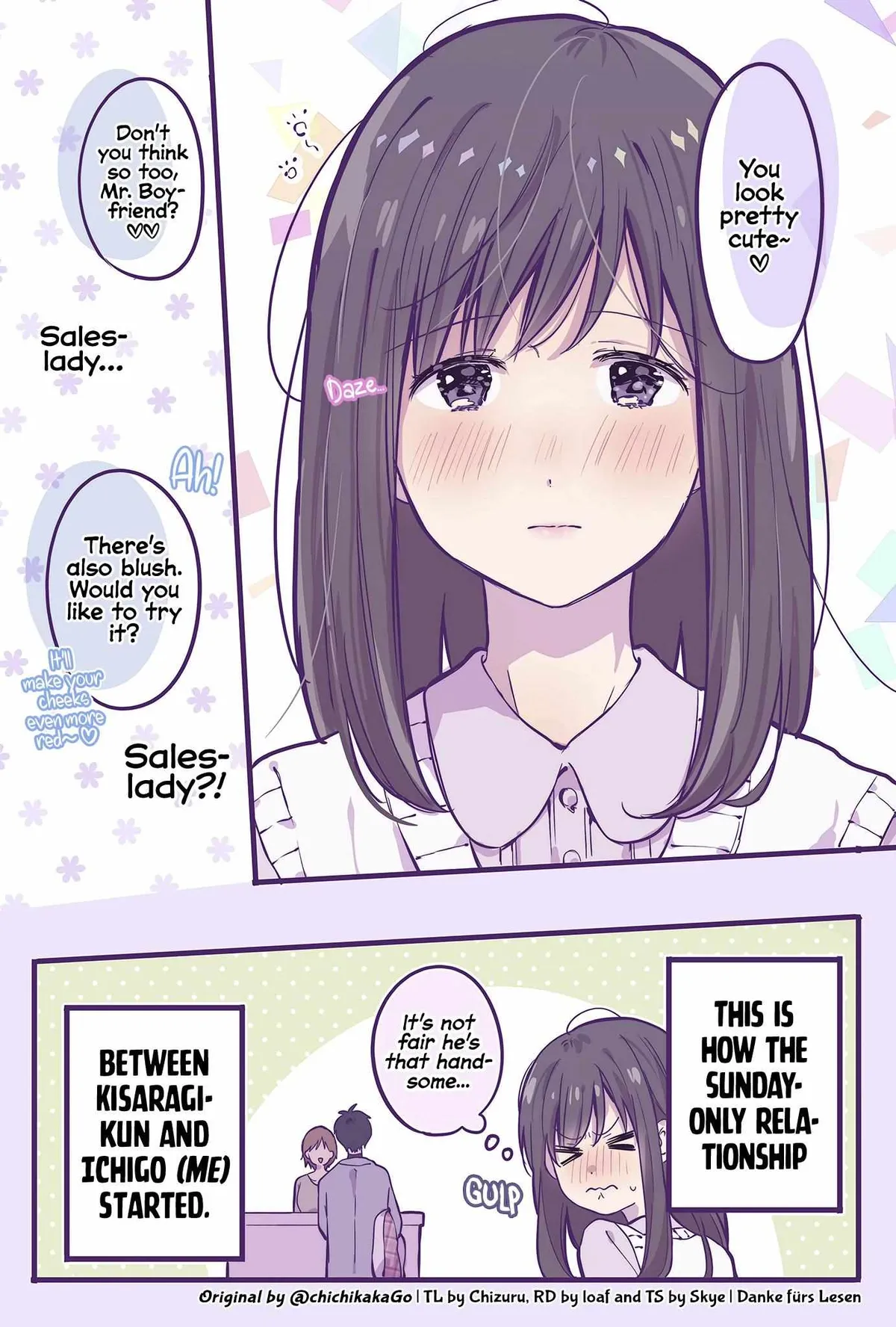 Nichiyoubi no Ichigo-chan Chapter 5 page 8 - 