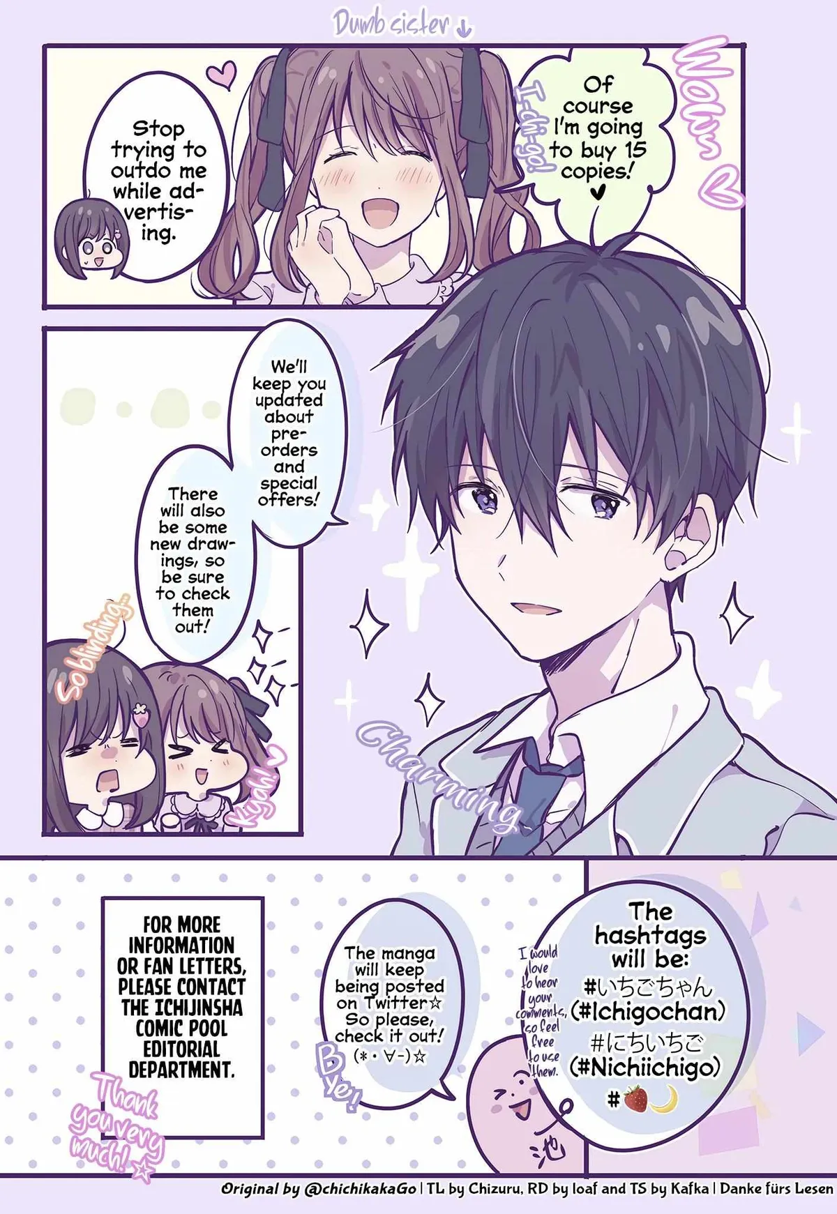 Nichiyoubi no Ichigo-chan Chapter 9.5 page 2 - 