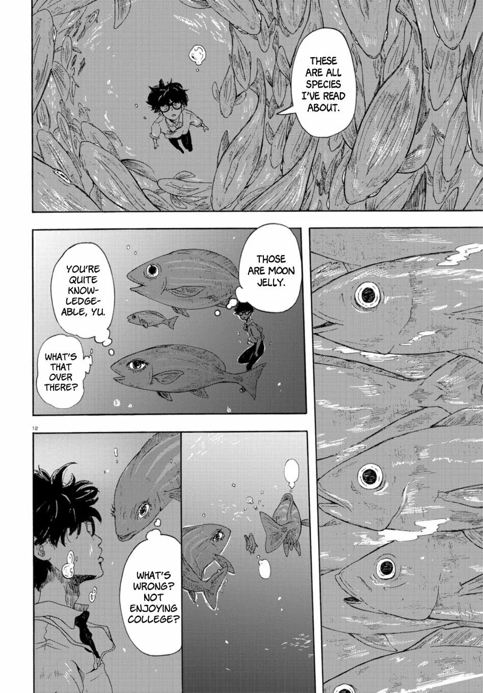 Read Night Aquarium chapter 0 image 11 on Lezhin