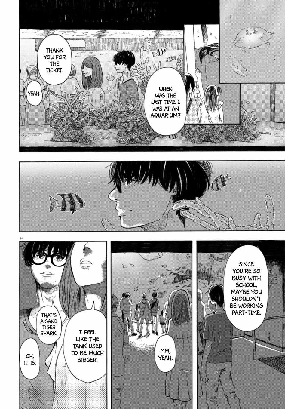 Read Night Aquarium chapter 0 image 23 on Lezhin