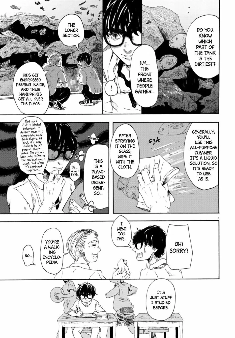 Read Night Aquarium chapter 0 image 4 on Lezhin