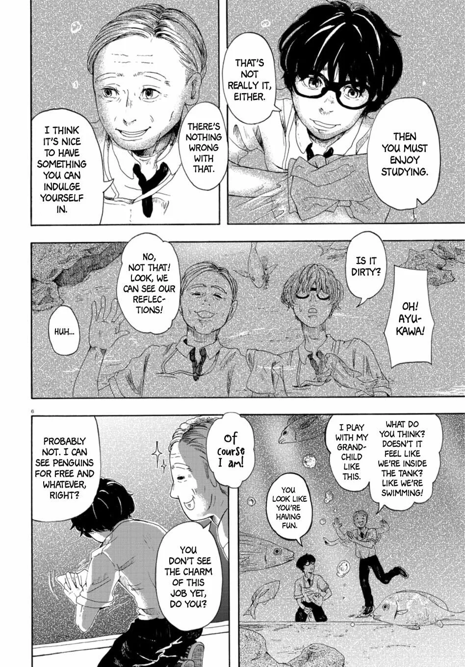 Read Night Aquarium chapter 0 image 5 on Lezhin