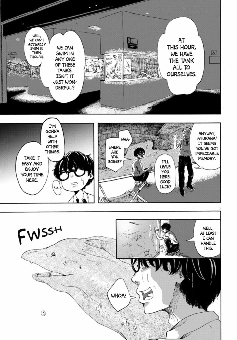 Read Night Aquarium chapter 0 image 6 on Lezhin