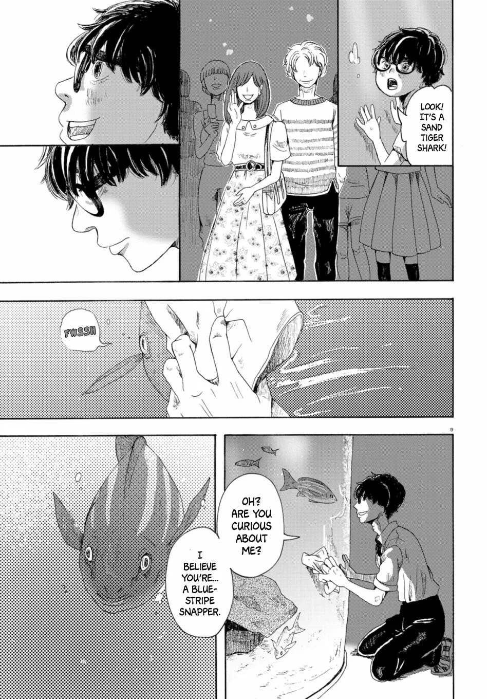 Read Night Aquarium chapter 0 image 8 on Lezhin