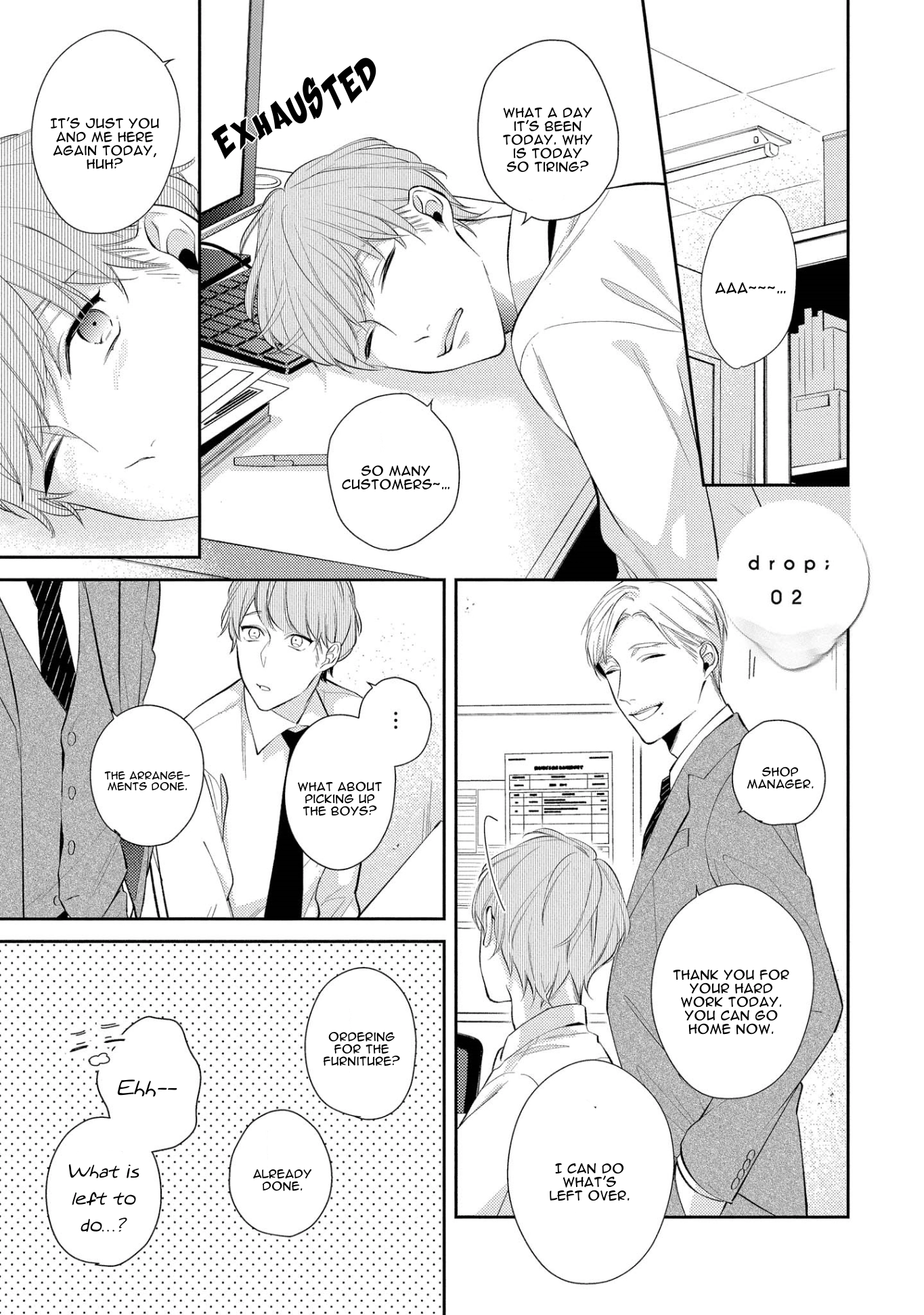 Read Night Milk Heaven chapter 2 image 2 on Lezhin