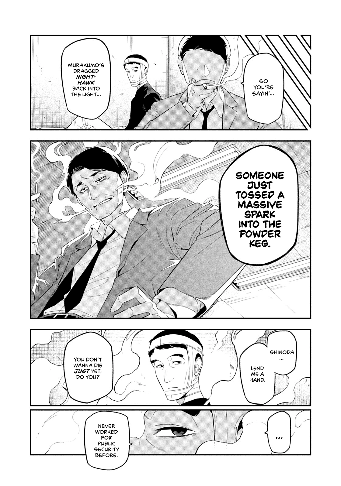 Read Nighthawk Returns chapter 7 image 13 on Lezhin
