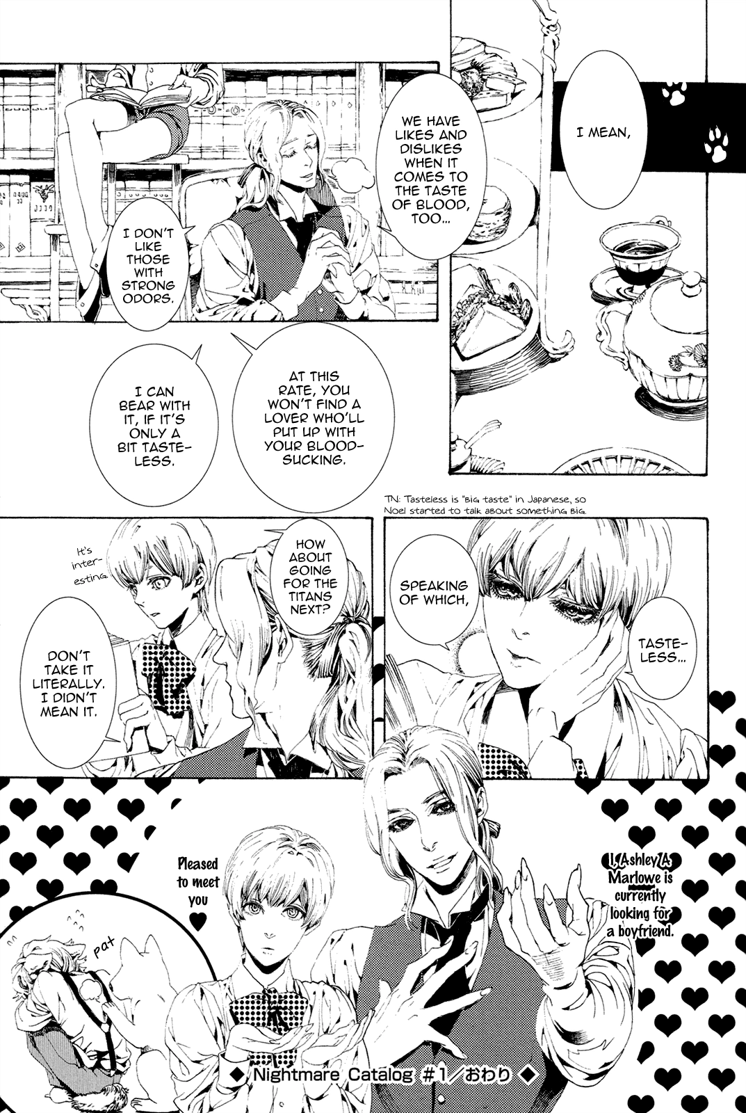 Read Nightmare Catalog chapter 1 image 17 on Lezhin