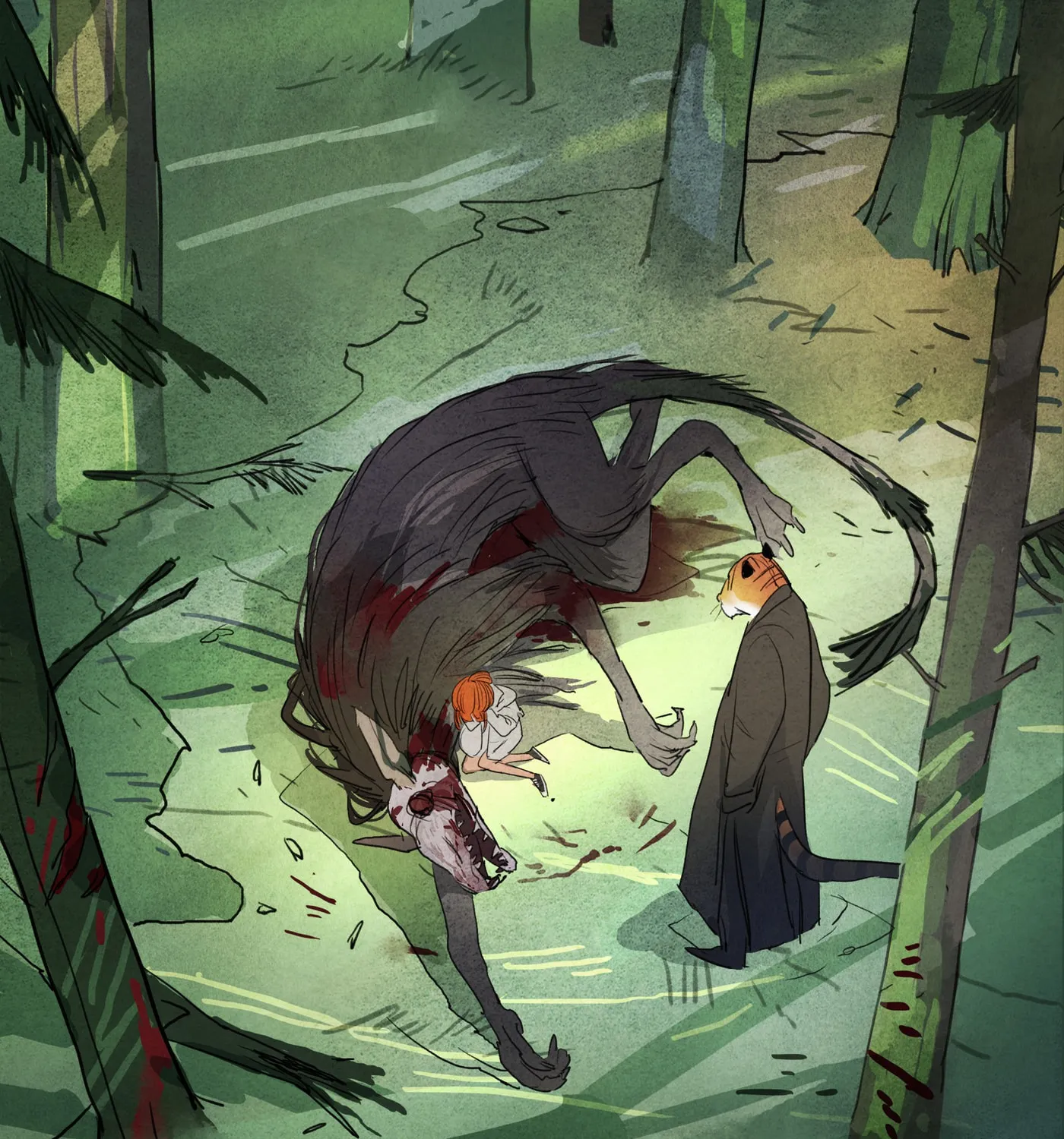 Read Nightwatch Guardian (Colored) chapter 0.3 image 28 on Lezhin
