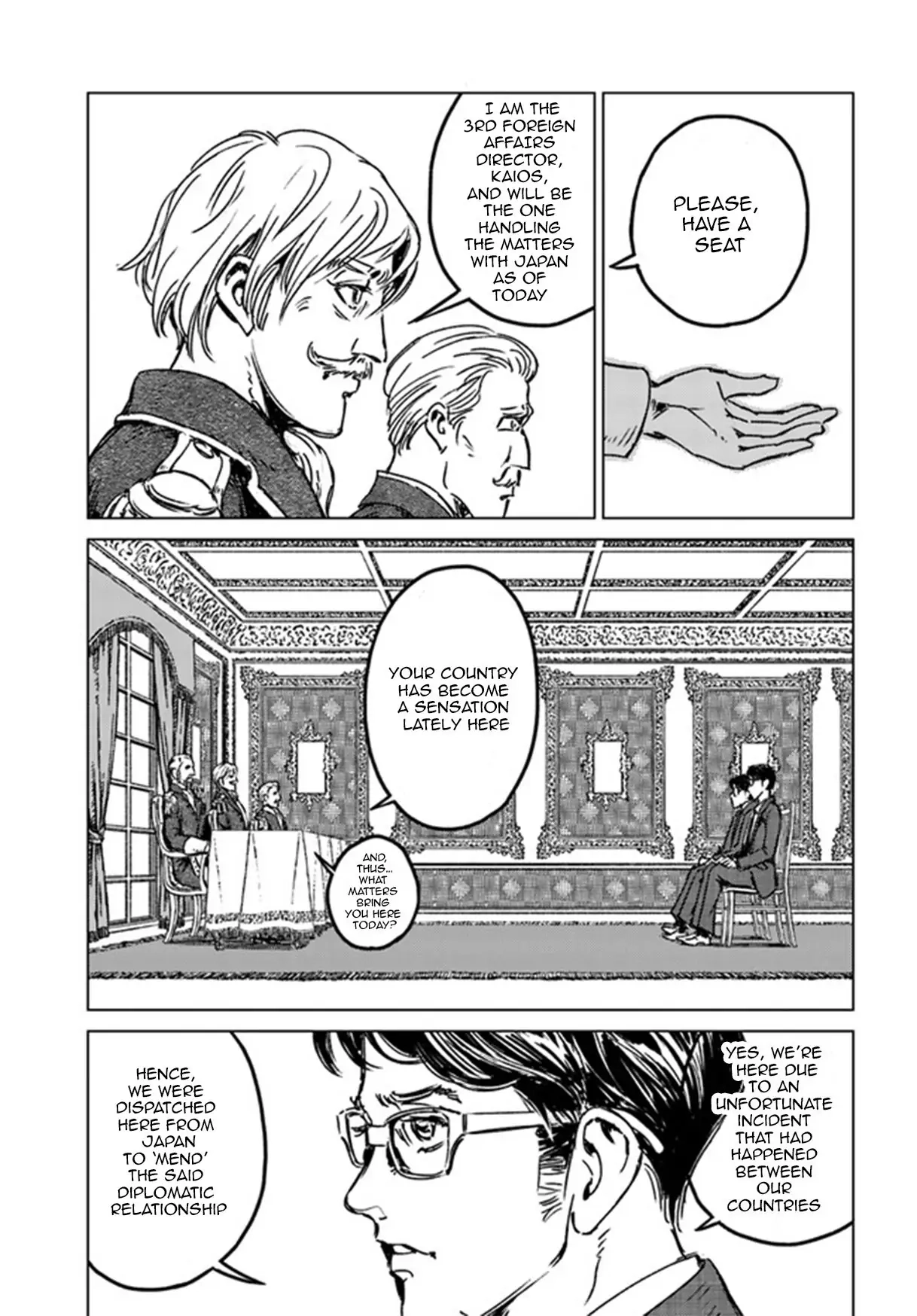 Read Nihonkoku Shoukan chapter 28.1 image 22 on Lezhin
