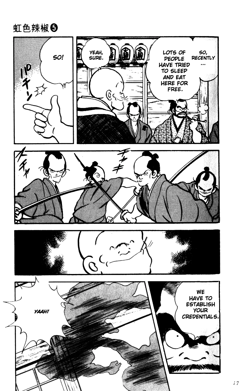Nijiiro Togarashi Chapter 40 page 15 - 