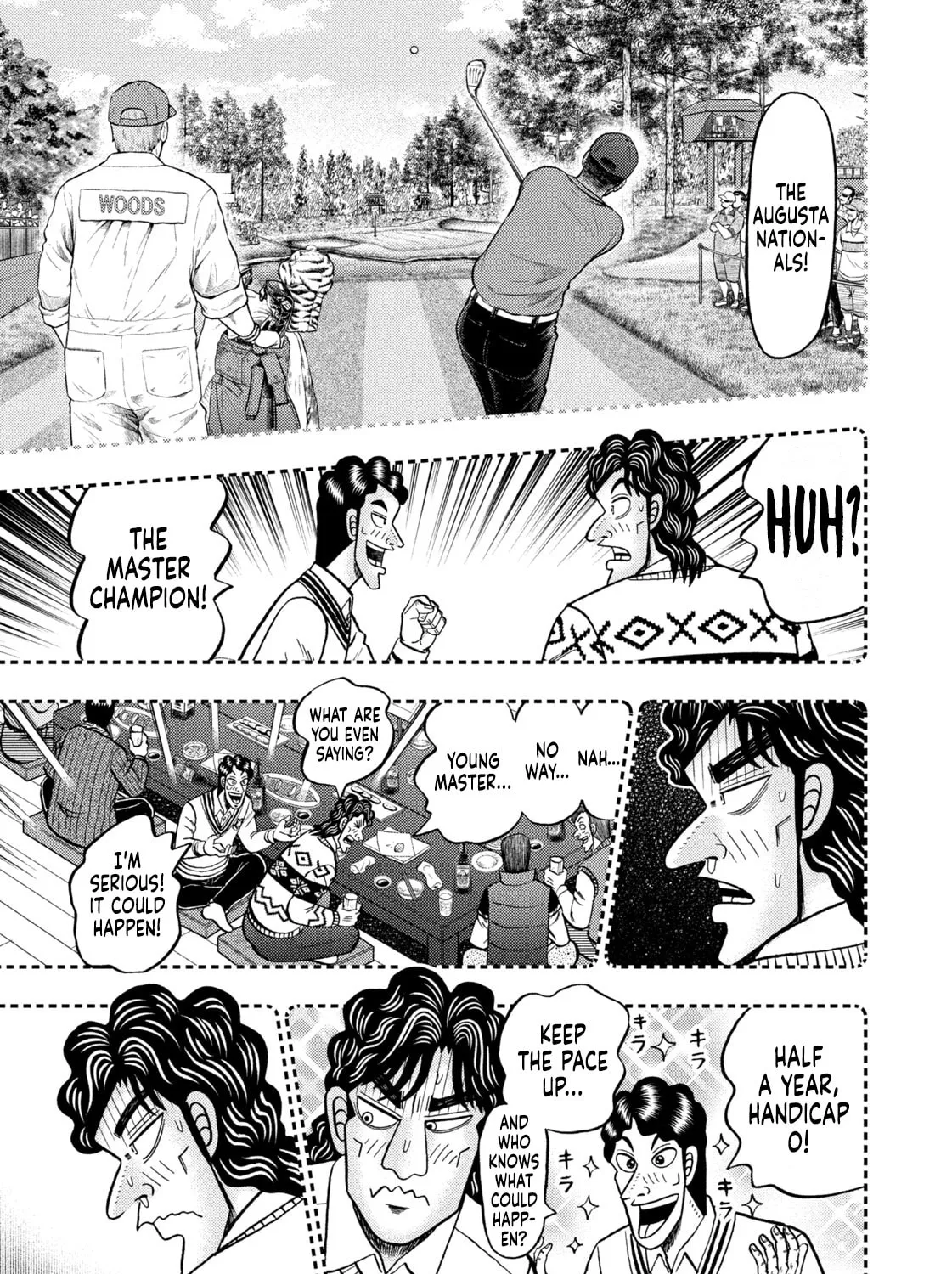 Read Nikaidou Hell Golf chapter 1 image 50 on Lezhin