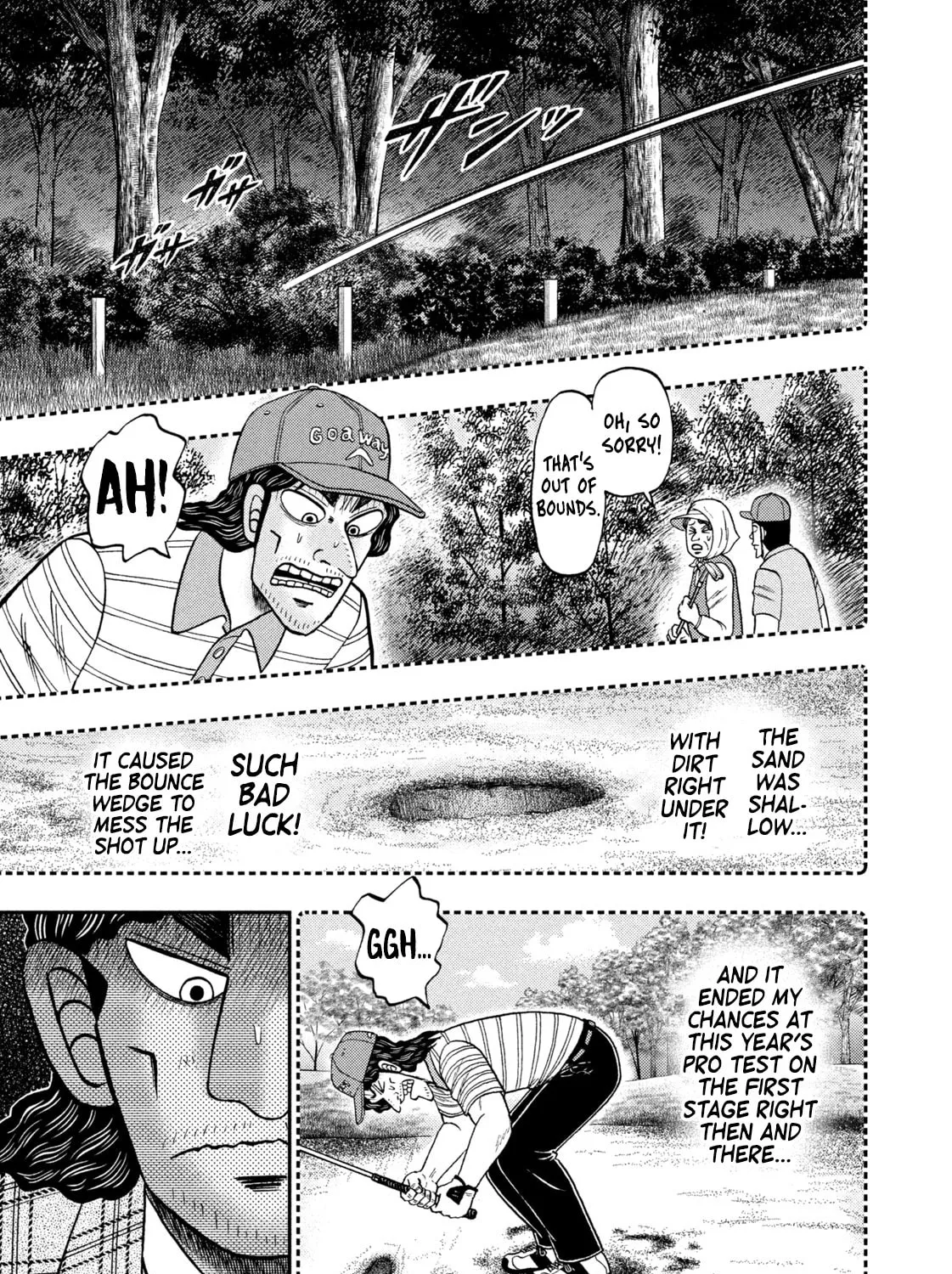 Read Nikaidou Hell Golf chapter 1 image 6 on Lezhin