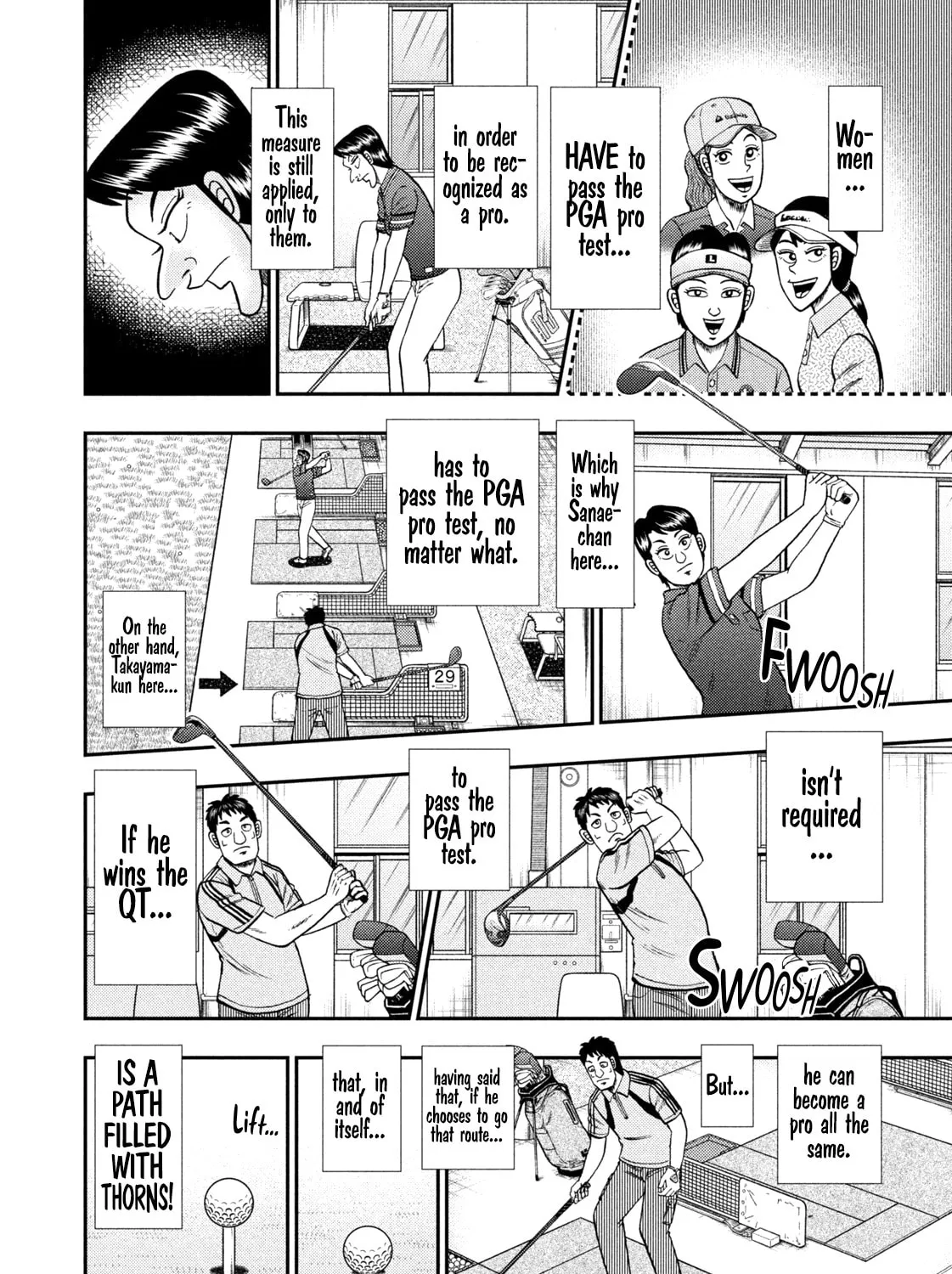 Read Nikaidou Hell Golf chapter 10 image 36 on Lezhin