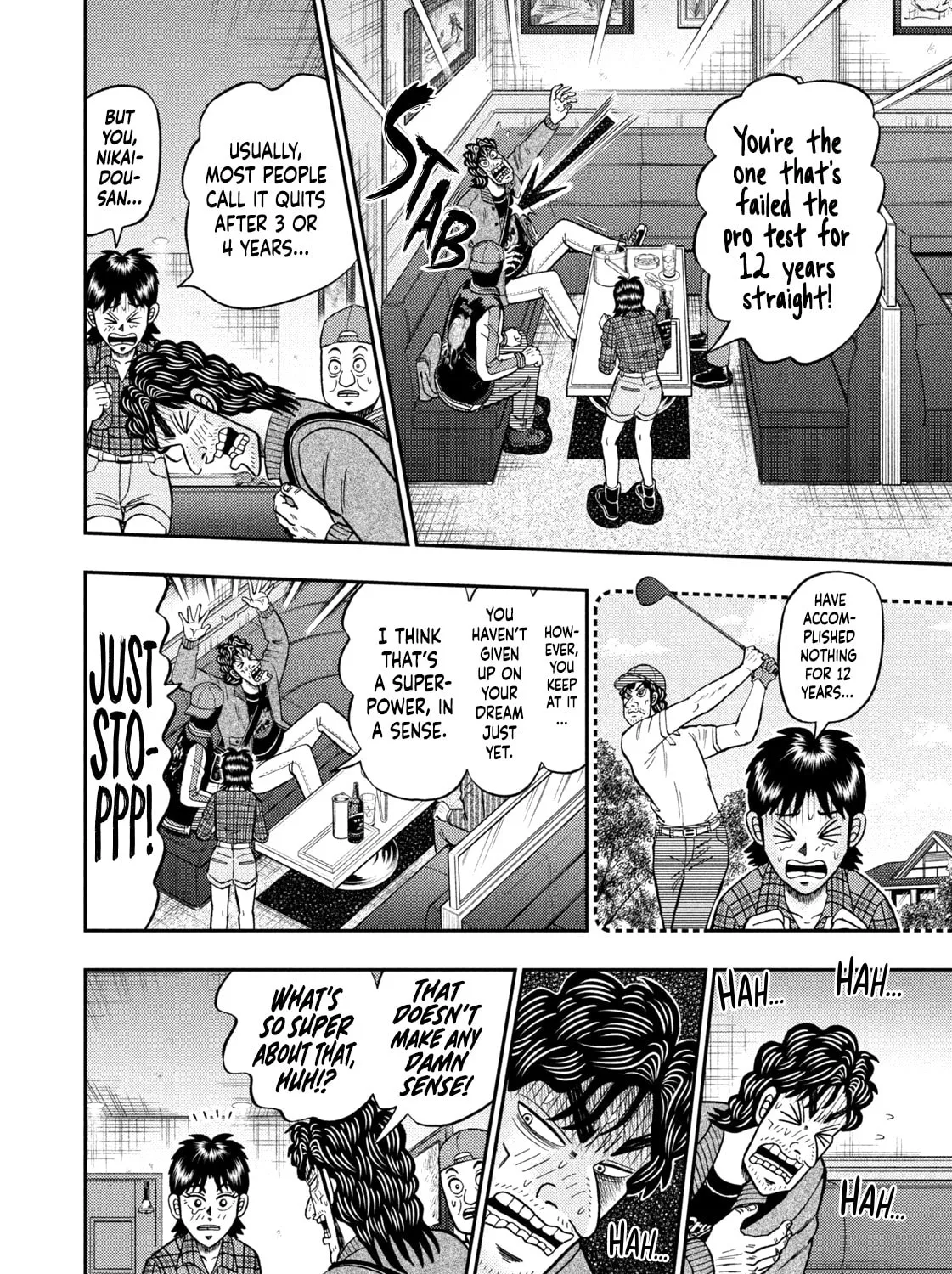 Read Nikaidou Hell Golf chapter 13 image 6 on Lezhin