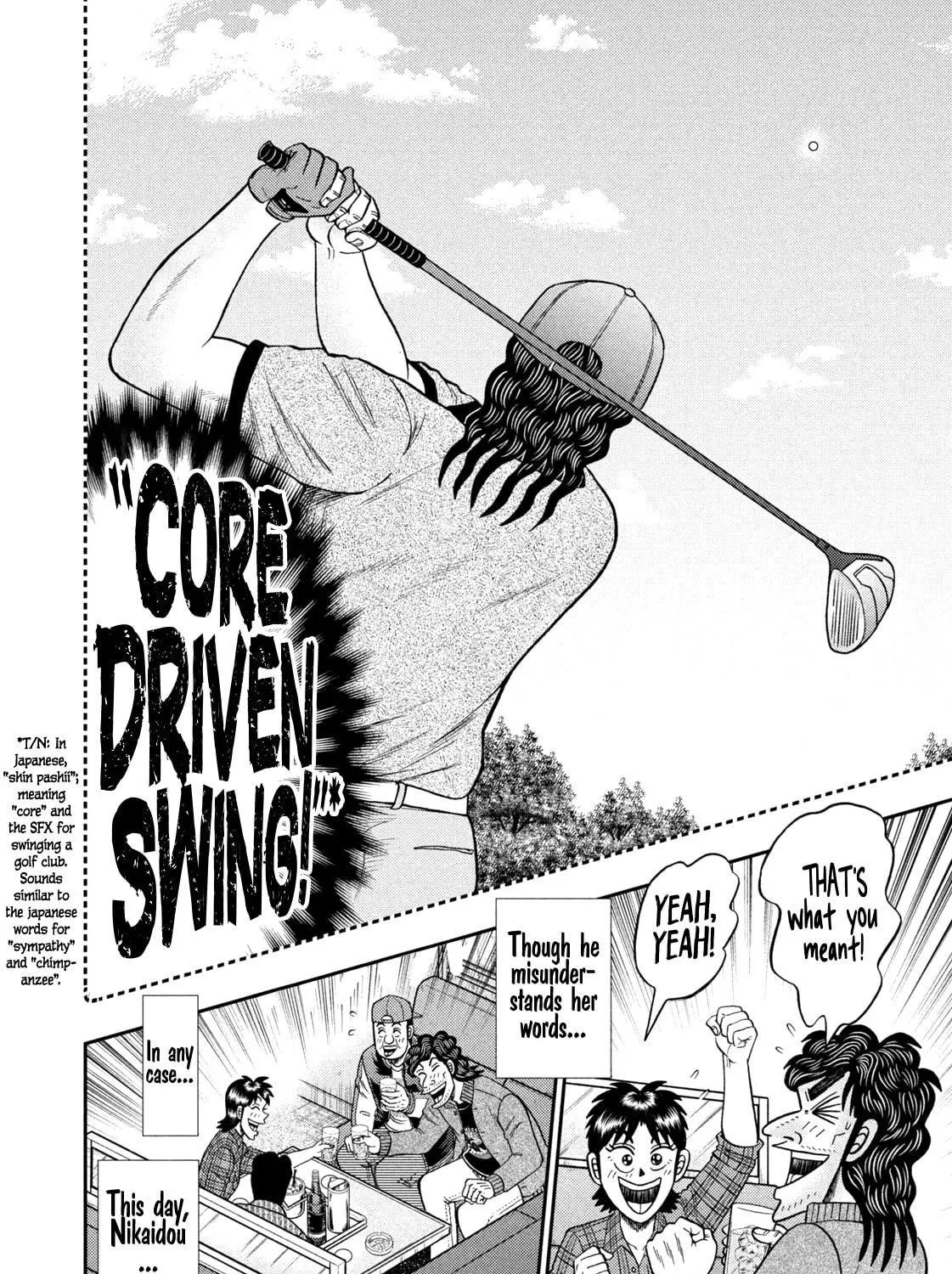Read Nikaidou Hell Golf chapter 14 image 10 on Lezhin