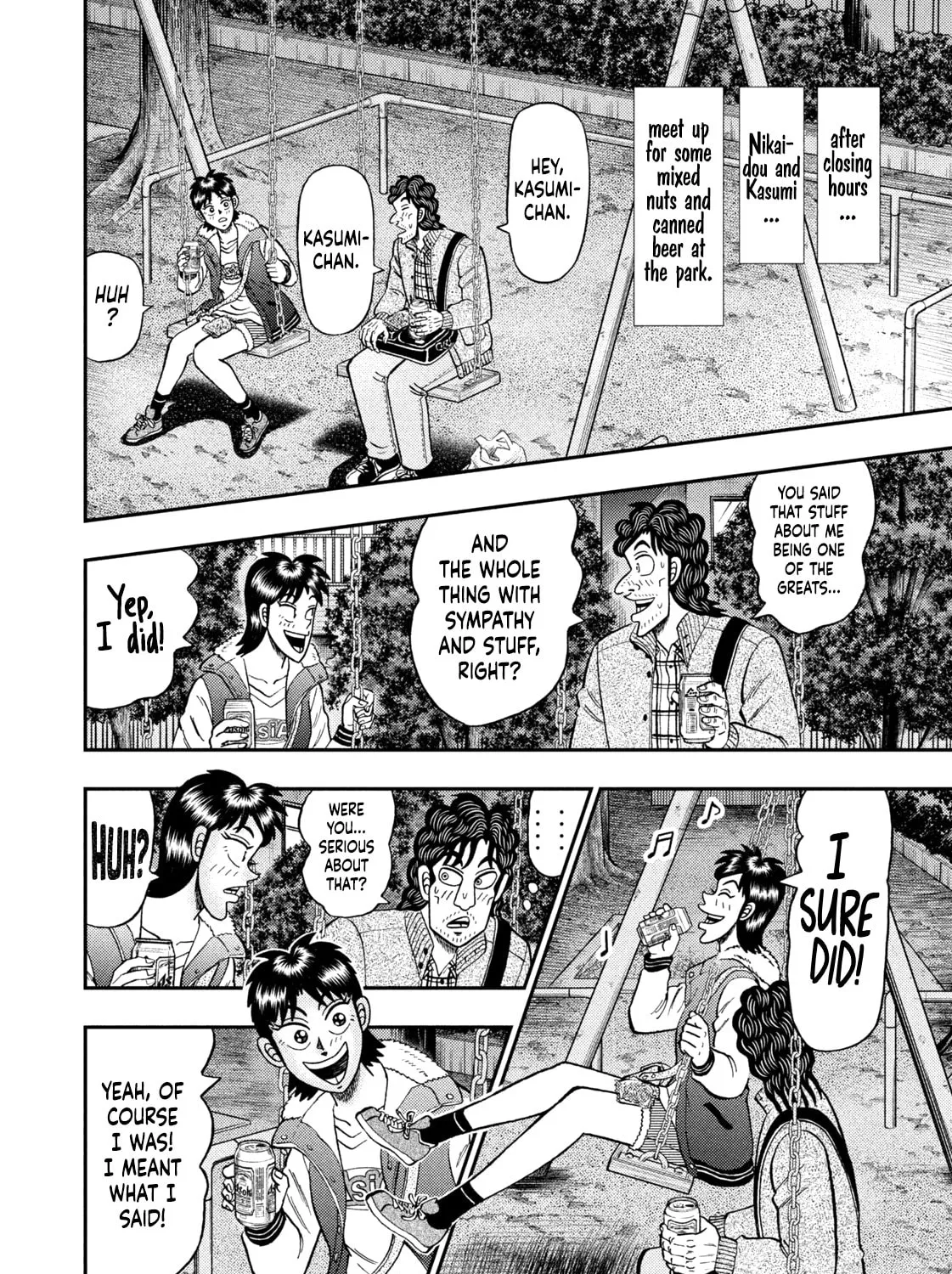 Read Nikaidou Hell Golf chapter 14 image 14 on Lezhin