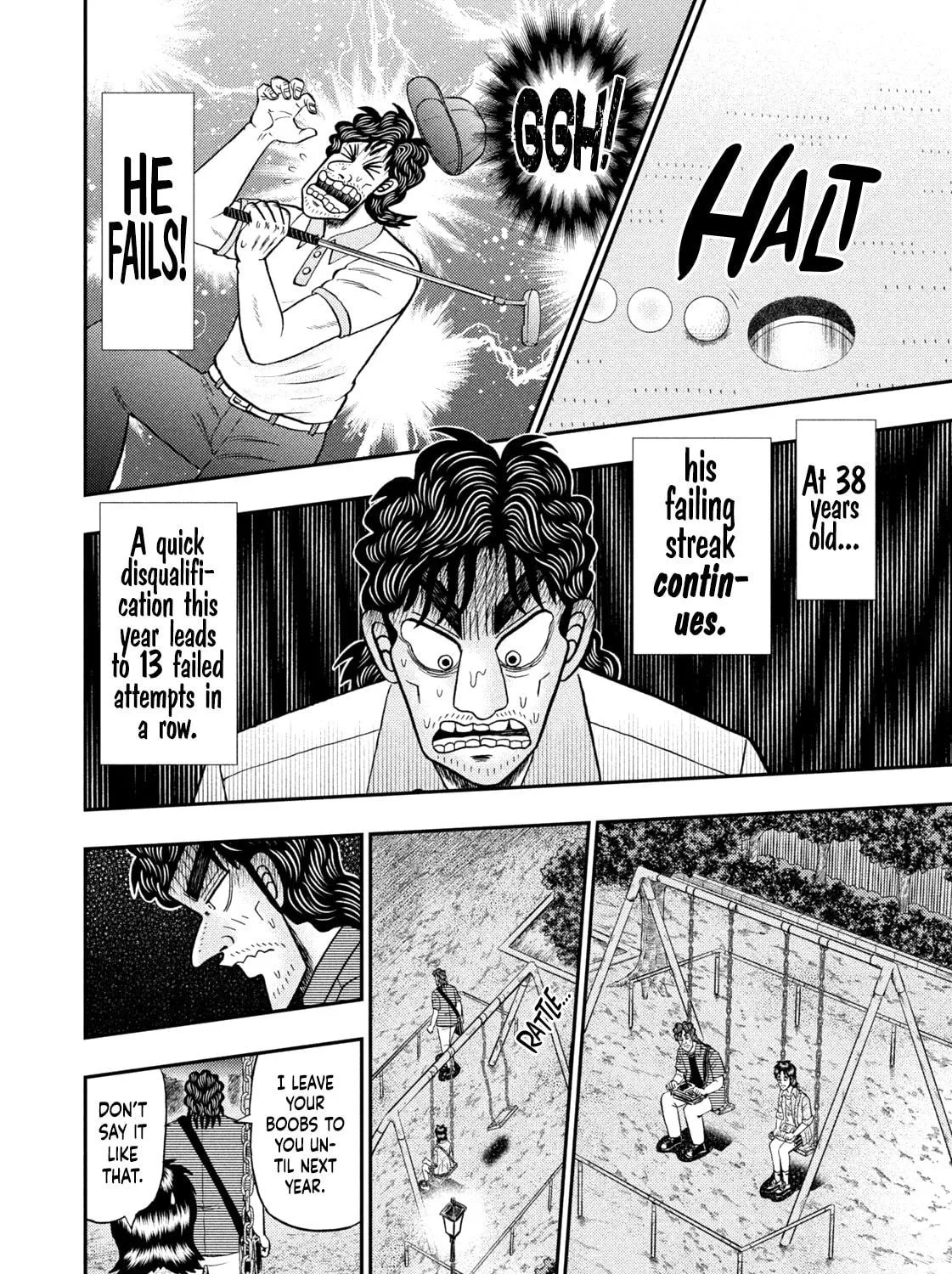 Read Nikaidou Hell Golf chapter 14 image 34 on Lezhin