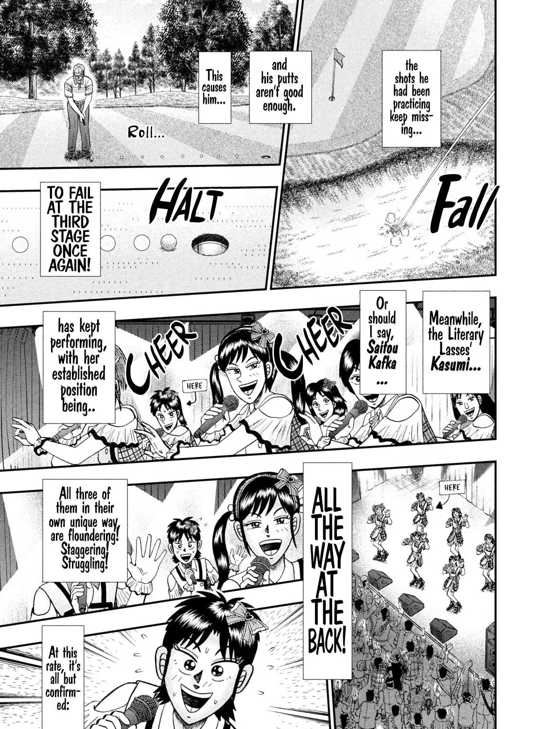 Read Nikaidou Hell Golf chapter 14 image 40 on Lezhin