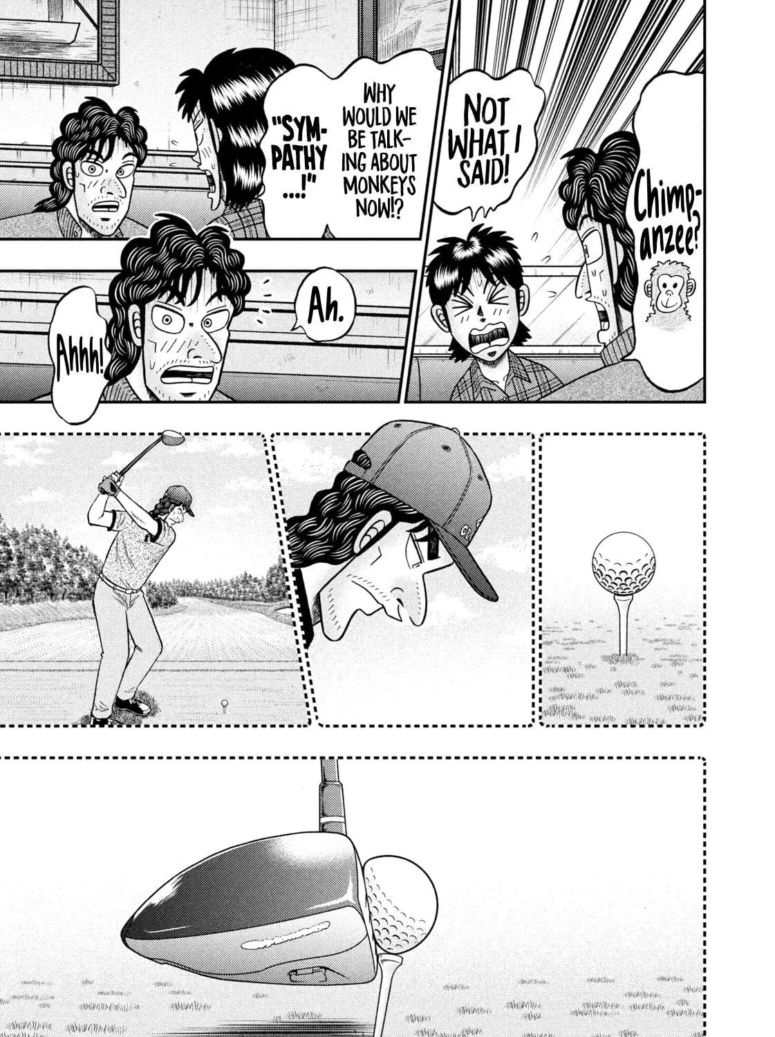 Read Nikaidou Hell Golf chapter 14 image 8 on Lezhin