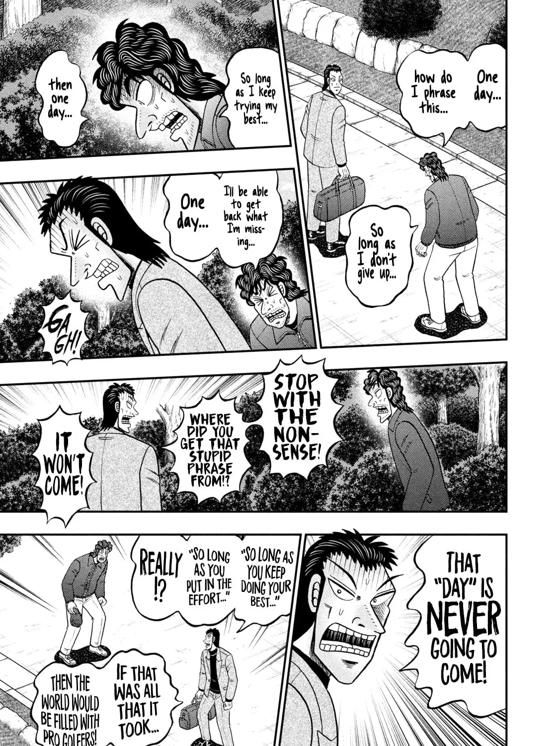 Read Nikaidou Hell Golf chapter 15 image 12 on Lezhin