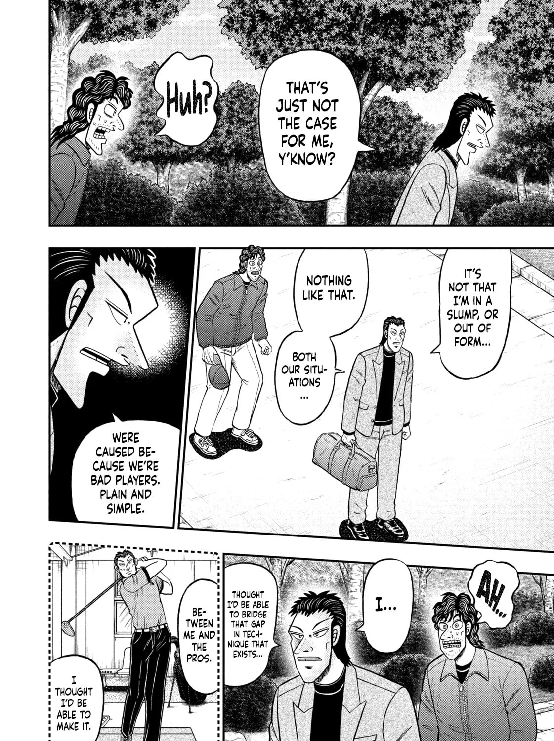 Read Nikaidou Hell Golf chapter 15 image 6 on Lezhin
