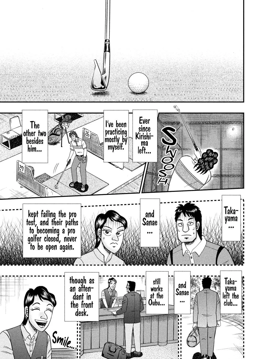 Read Nikaidou Hell Golf chapter 16 image 16 on Lezhin